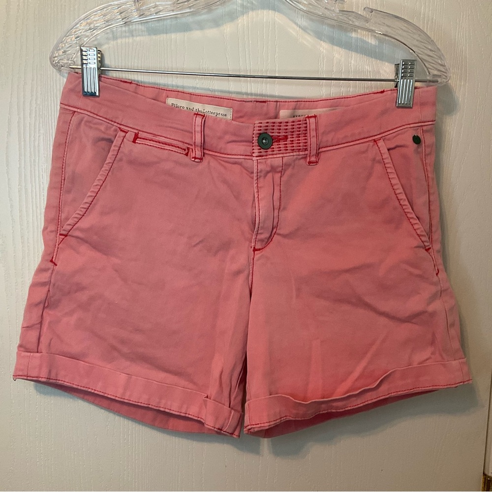Pilcro and the Letterpress Pink Women's Hyphen Shorts Size 28